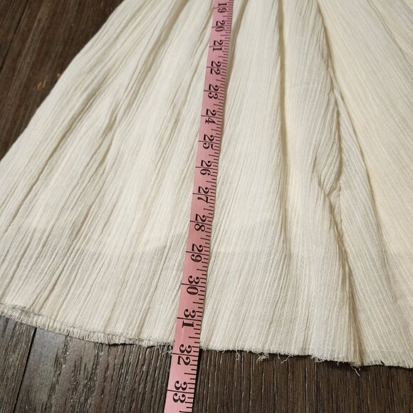 Free People Heartland mini dress NWT White Small missing one lace - Picture 3 of 15